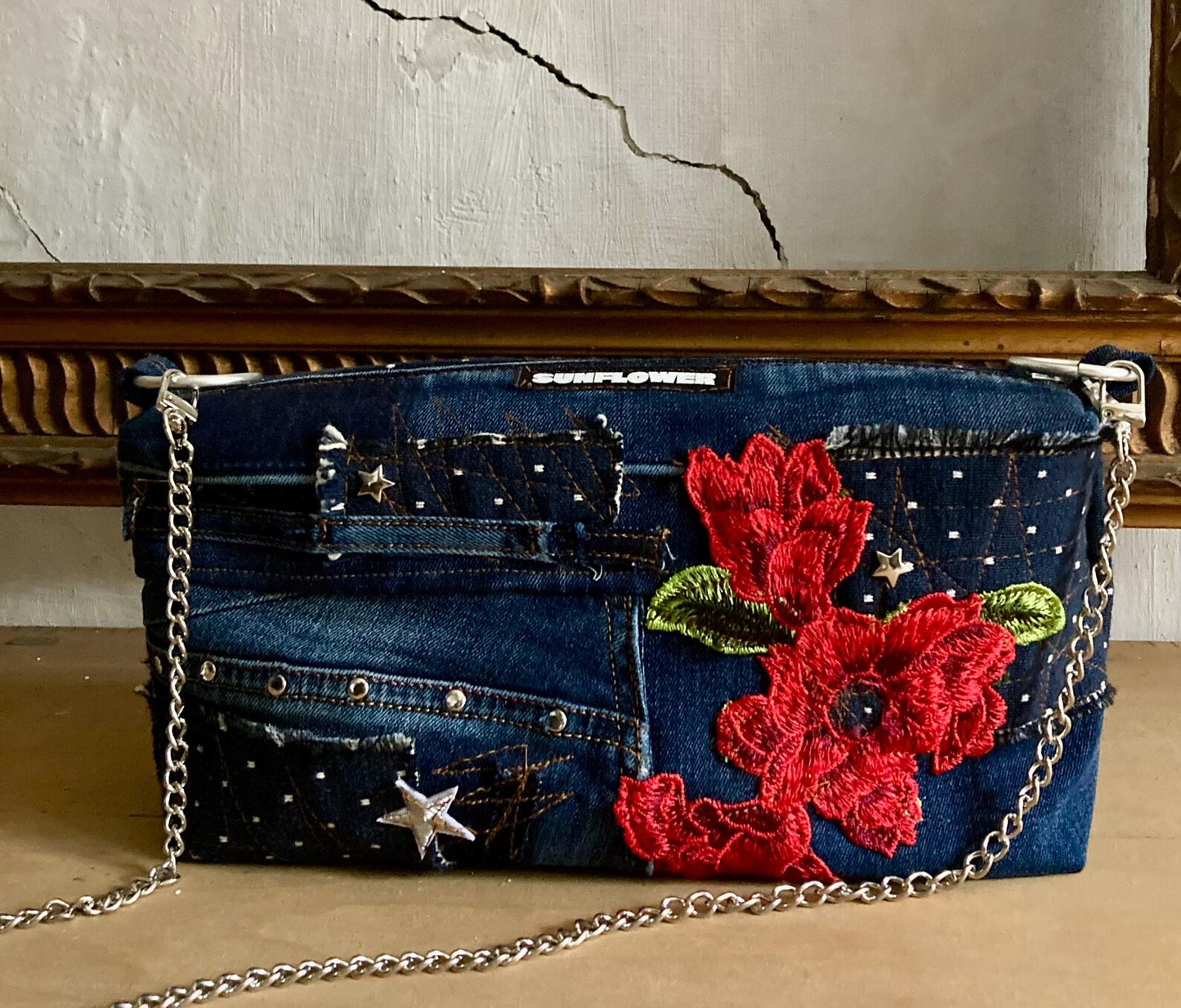 UPCYCLING LEVIS DENIM SMALL SHOULDER BAG