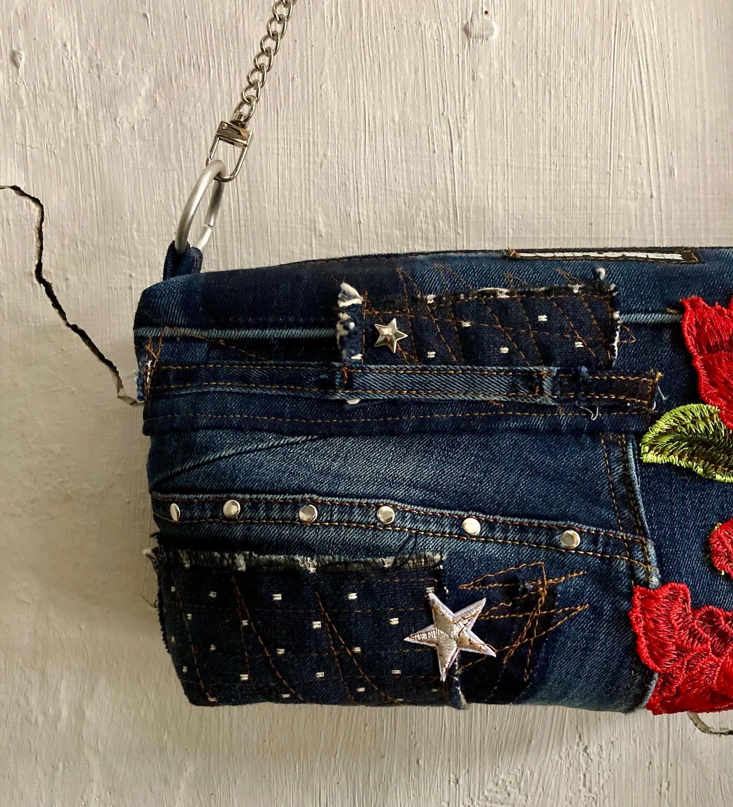 UPCYCLING LEVIS DENIM SMALL SHOULDER BAG