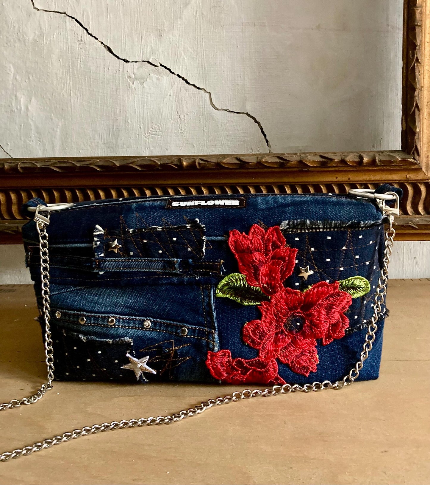 UPCYCLING LEVIS DENIM SMALL SHOULDER BAG