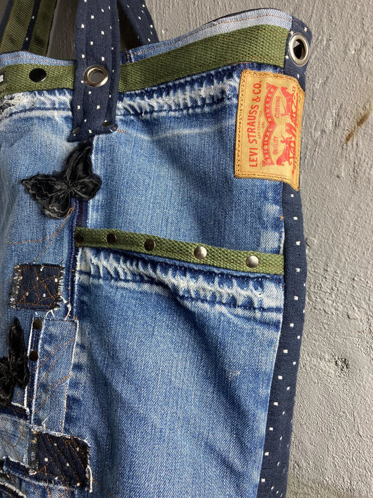 UPCYCLING LEVIS TOTE BAG