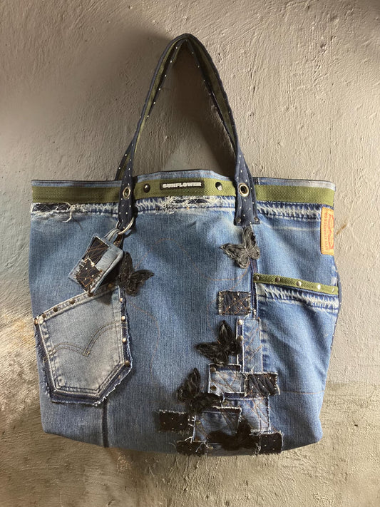 UPCYCLING LEVIS TOTE BAG