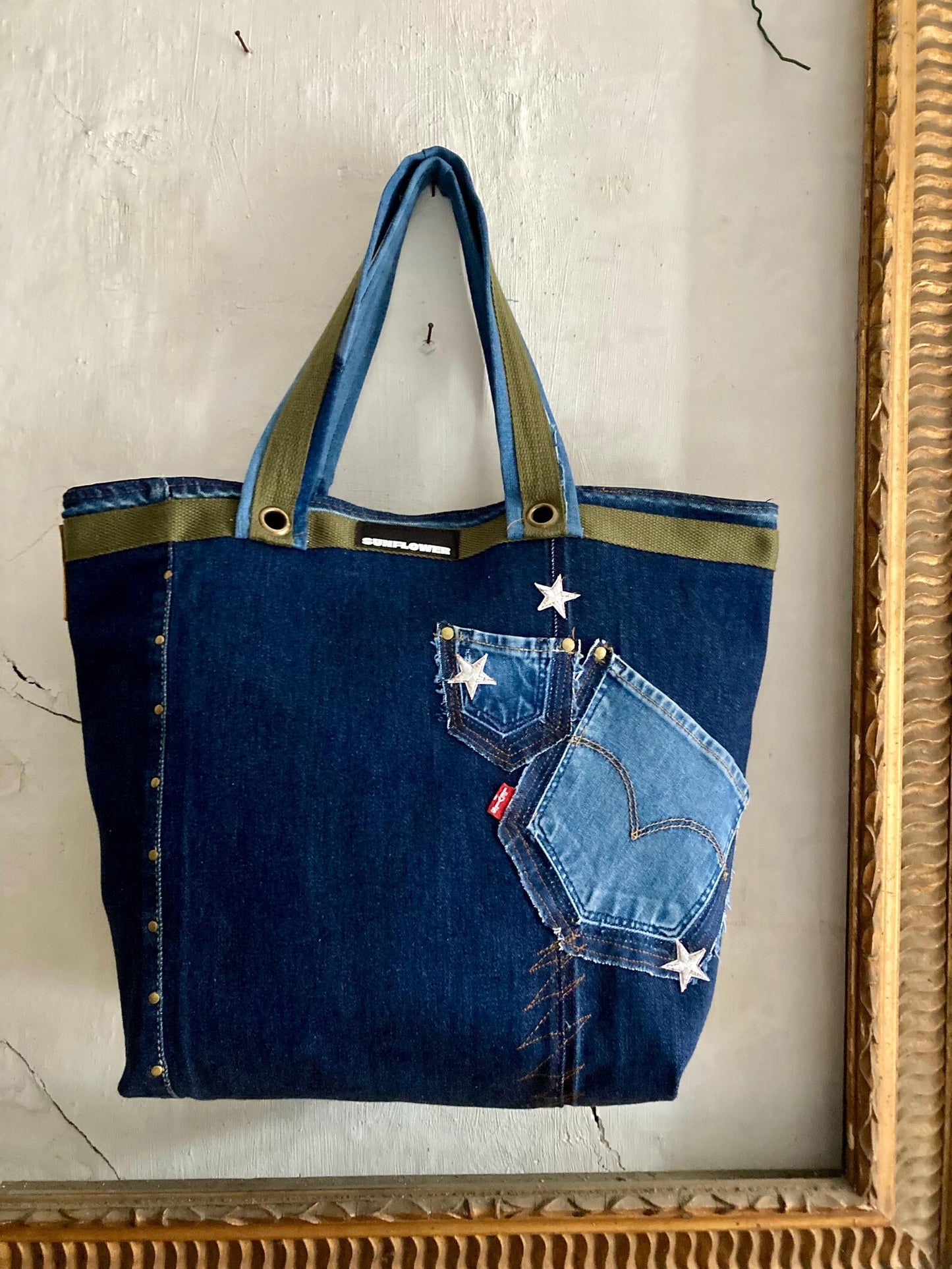 UPCYCLING LEVIS TOTE BAG