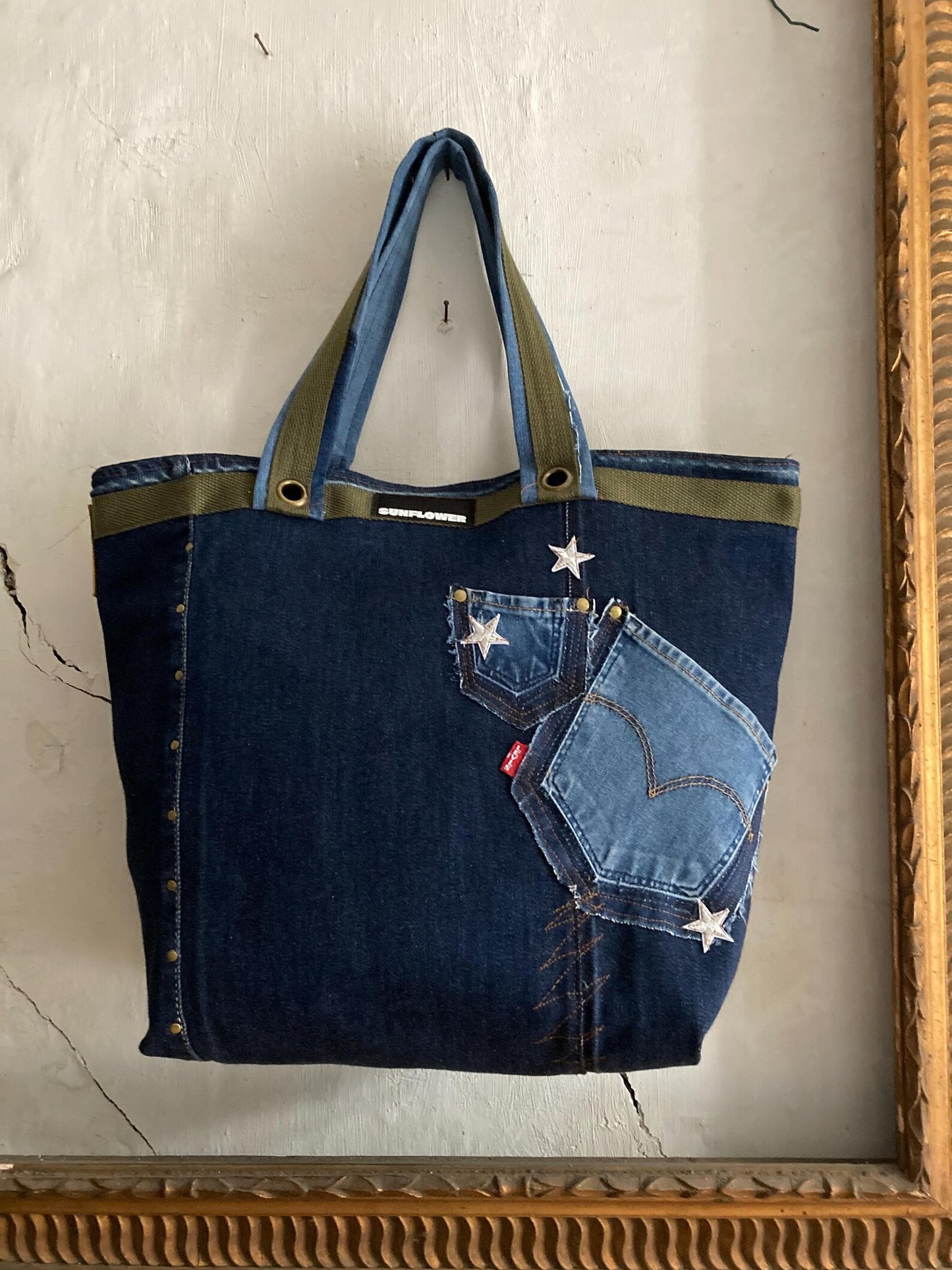 UPCYCLING LEVIS TOTE BAG