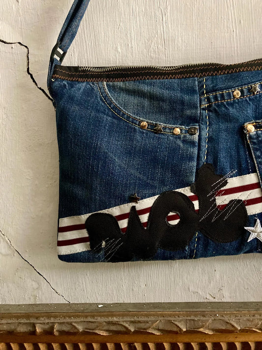 UPCYCLING LEVIS DENIM SMALL SHOULDER BAG