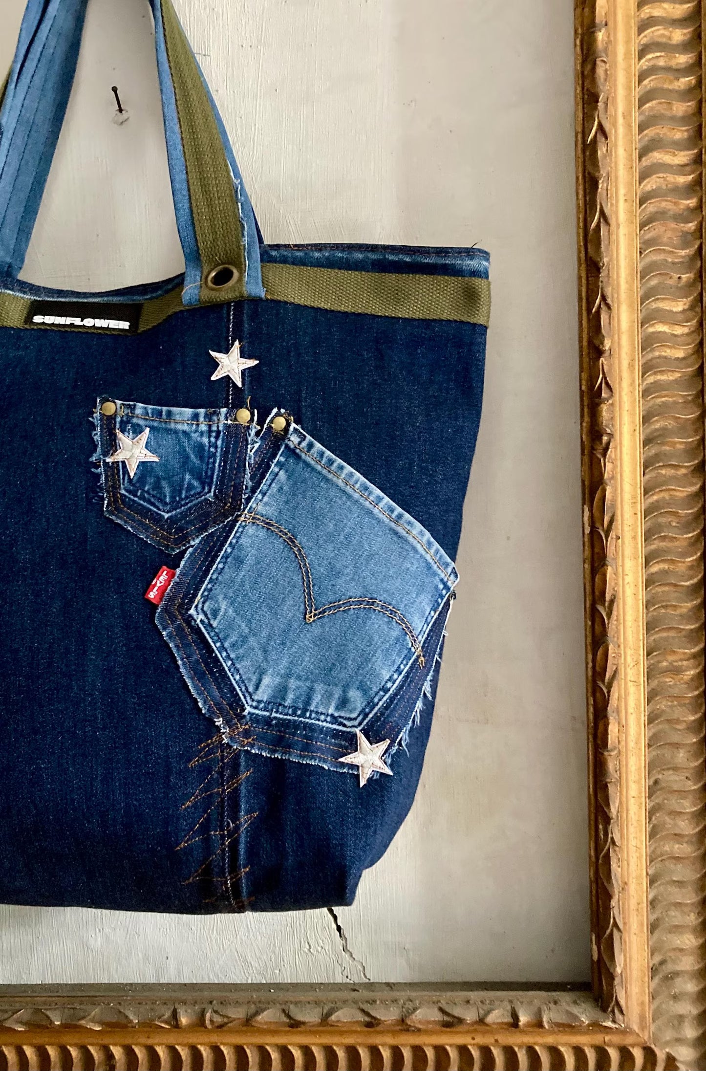 UPCYCLING LEVIS TOTE BAG