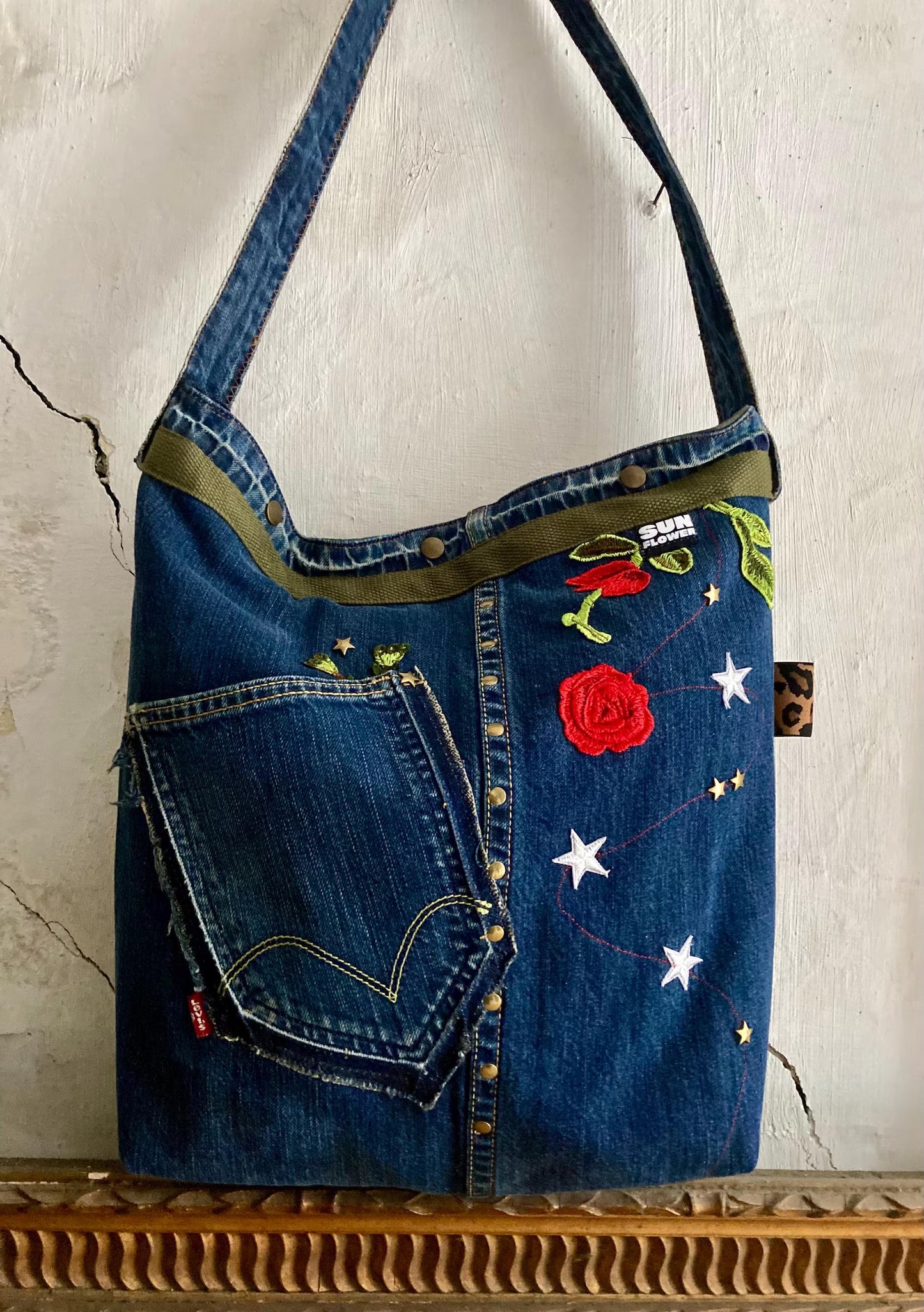UPCYCLING LEVIS DENIM TOTE BAG